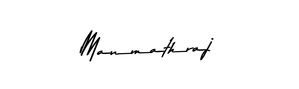 Use a signature maker to create a handwritten signature online. With this signature software, you can design (Asem Kandis PERSONAL USE) your own signature for name Manmathraj. Manmathraj signature style 9 images and pictures png