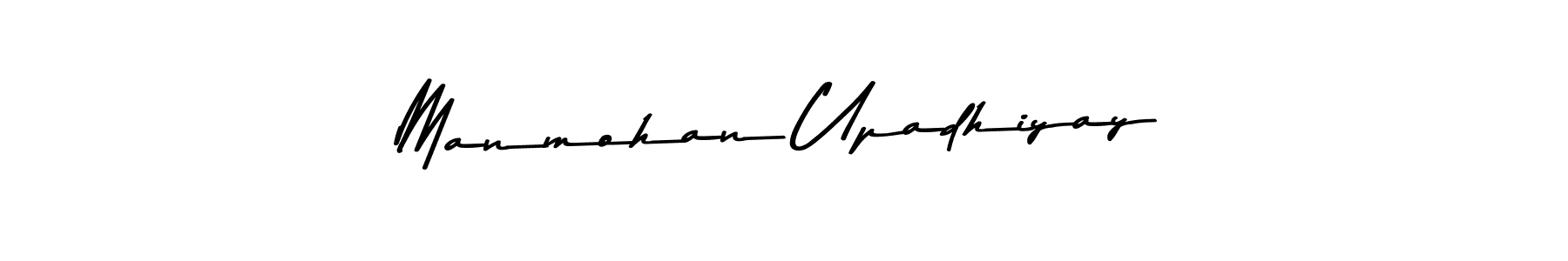 This is the best signature style for the Manmohan Upadhiyay name. Also you like these signature font (Asem Kandis PERSONAL USE). Mix name signature. Manmohan Upadhiyay signature style 9 images and pictures png