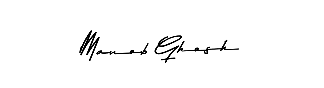 Asem Kandis PERSONAL USE is a professional signature style that is perfect for those who want to add a touch of class to their signature. It is also a great choice for those who want to make their signature more unique. Get Manob Ghosh name to fancy signature for free. Manob Ghosh signature style 9 images and pictures png