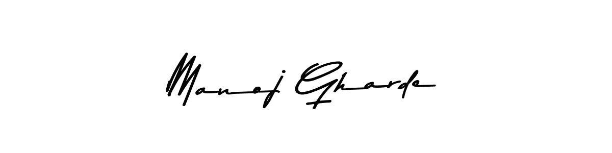 It looks lik you need a new signature style for name Manoj Gharde. Design unique handwritten (Asem Kandis PERSONAL USE) signature with our free signature maker in just a few clicks. Manoj Gharde signature style 9 images and pictures png