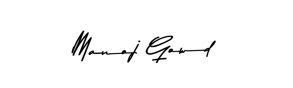 Also You can easily find your signature by using the search form. We will create Manoj Gowd name handwritten signature images for you free of cost using Asem Kandis PERSONAL USE sign style. Manoj Gowd signature style 9 images and pictures png