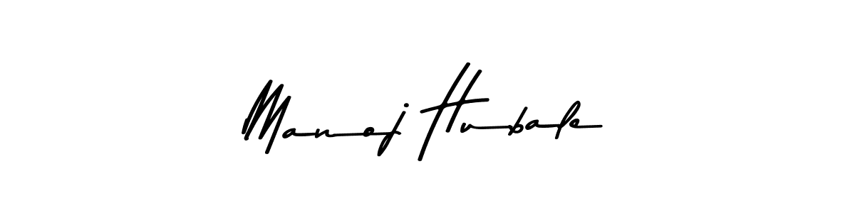 Use a signature maker to create a handwritten signature online. With this signature software, you can design (Asem Kandis PERSONAL USE) your own signature for name Manoj Hubale. Manoj Hubale signature style 9 images and pictures png