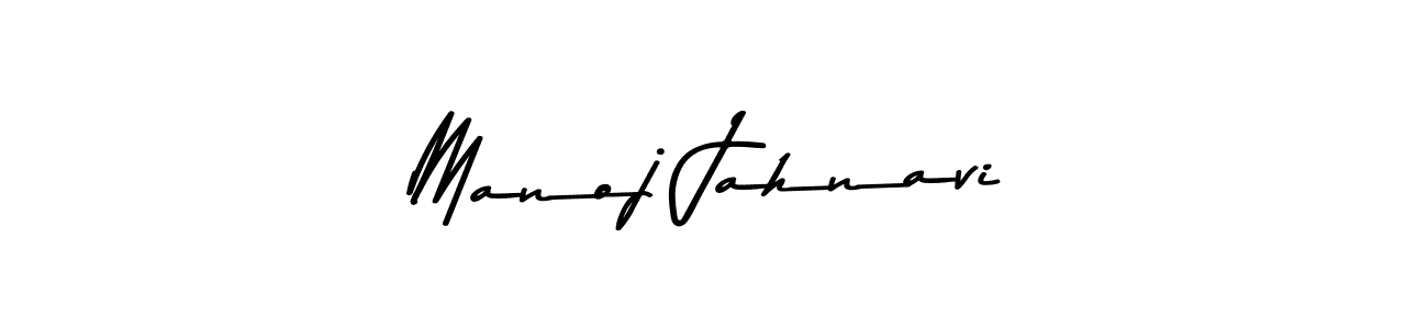 Make a beautiful signature design for name Manoj Jahnavi. With this signature (Asem Kandis PERSONAL USE) style, you can create a handwritten signature for free. Manoj Jahnavi signature style 9 images and pictures png