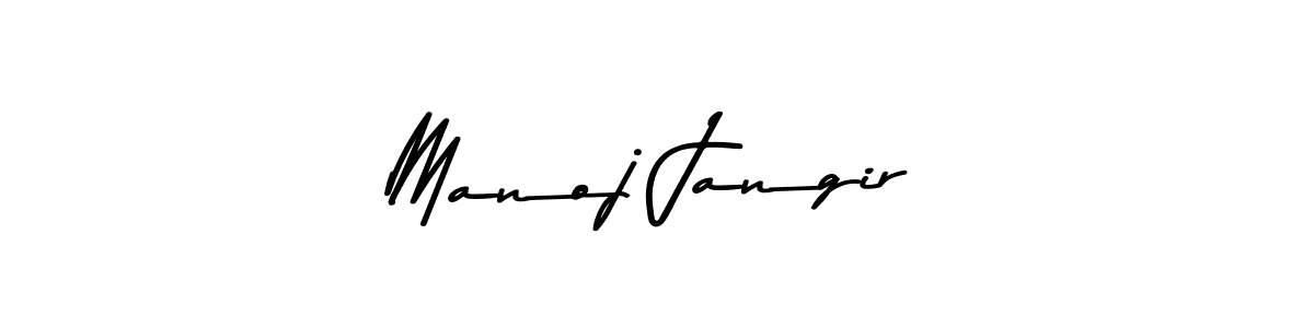 Use a signature maker to create a handwritten signature online. With this signature software, you can design (Asem Kandis PERSONAL USE) your own signature for name Manoj Jangir. Manoj Jangir signature style 9 images and pictures png