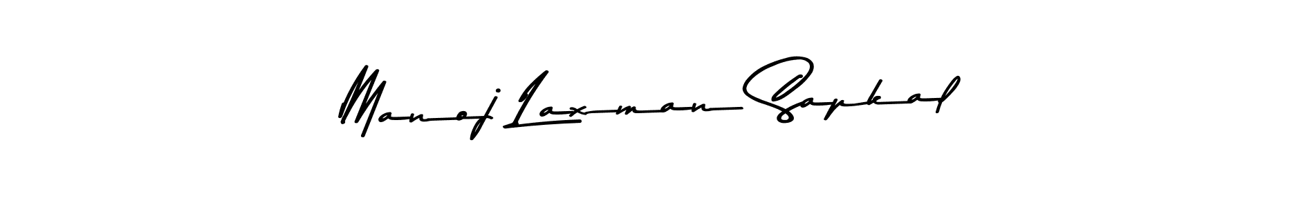 Manoj Laxman Sapkal stylish signature style. Best Handwritten Sign (Asem Kandis PERSONAL USE) for my name. Handwritten Signature Collection Ideas for my name Manoj Laxman Sapkal. Manoj Laxman Sapkal signature style 9 images and pictures png