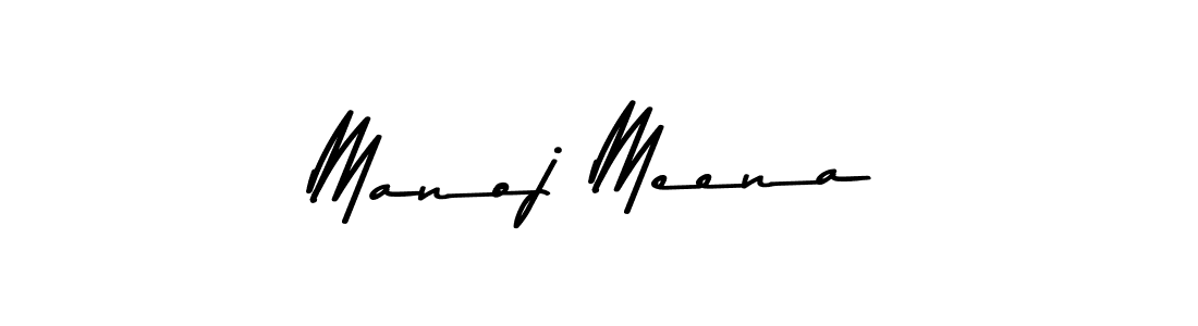 Make a beautiful signature design for name Manoj Meena. Use this online signature maker to create a handwritten signature for free. Manoj Meena signature style 9 images and pictures png