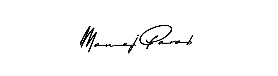 Similarly Asem Kandis PERSONAL USE is the best handwritten signature design. Signature creator online .You can use it as an online autograph creator for name Manoj Parab. Manoj Parab signature style 9 images and pictures png
