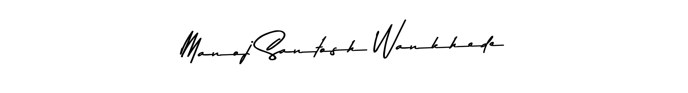 if you are searching for the best signature style for your name Manoj Santosh Wankhede. so please give up your signature search. here we have designed multiple signature styles  using Asem Kandis PERSONAL USE. Manoj Santosh Wankhede signature style 9 images and pictures png
