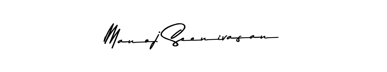 See photos of Manoj Seenivasan official signature by Spectra . Check more albums & portfolios. Read reviews & check more about Asem Kandis PERSONAL USE font. Manoj Seenivasan signature style 9 images and pictures png