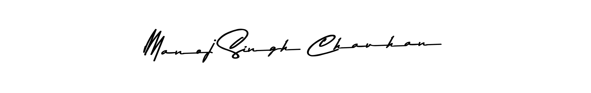 Use a signature maker to create a handwritten signature online. With this signature software, you can design (Asem Kandis PERSONAL USE) your own signature for name Manoj Singh Chauhan. Manoj Singh Chauhan signature style 9 images and pictures png