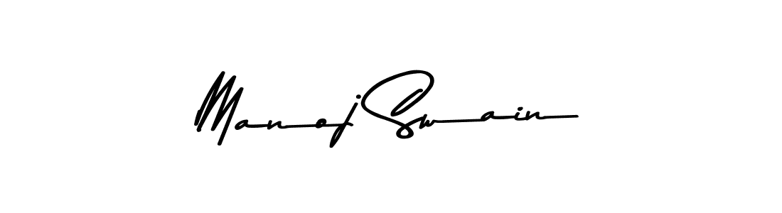 Manoj Swain stylish signature style. Best Handwritten Sign (Asem Kandis PERSONAL USE) for my name. Handwritten Signature Collection Ideas for my name Manoj Swain. Manoj Swain signature style 9 images and pictures png