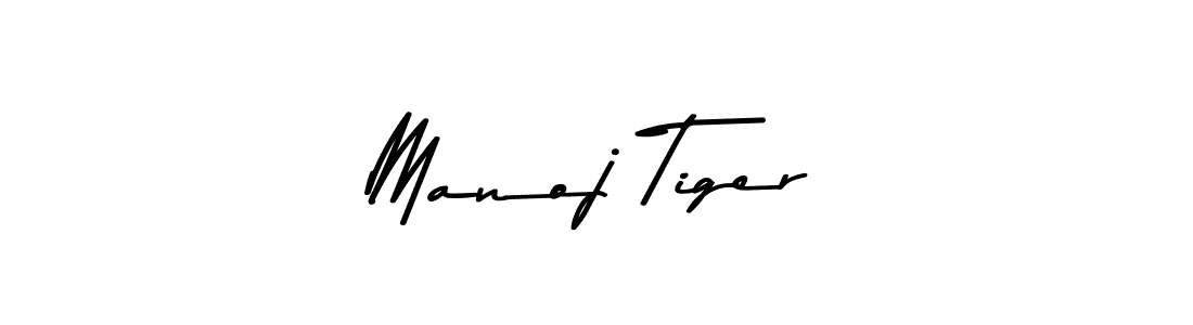 Create a beautiful signature design for name Manoj Tiger. With this signature (Asem Kandis PERSONAL USE) fonts, you can make a handwritten signature for free. Manoj Tiger signature style 9 images and pictures png