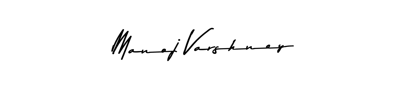 Make a beautiful signature design for name Manoj Varshney. Use this online signature maker to create a handwritten signature for free. Manoj Varshney signature style 9 images and pictures png