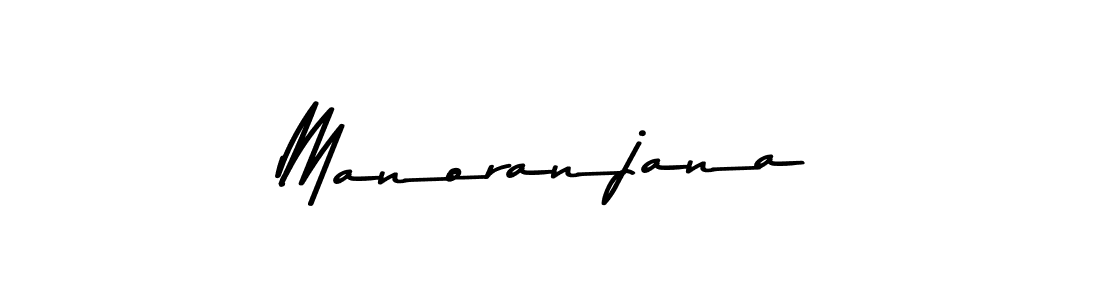 Create a beautiful signature design for name Manoranjana. With this signature (Asem Kandis PERSONAL USE) fonts, you can make a handwritten signature for free. Manoranjana signature style 9 images and pictures png