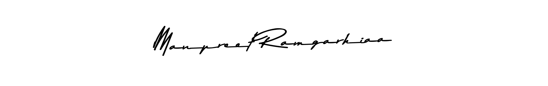 The best way (Asem Kandis PERSONAL USE) to make a short signature is to pick only two or three words in your name. The name Manpreet Ramgarhiaa include a total of six letters. For converting this name. Manpreet Ramgarhiaa signature style 9 images and pictures png