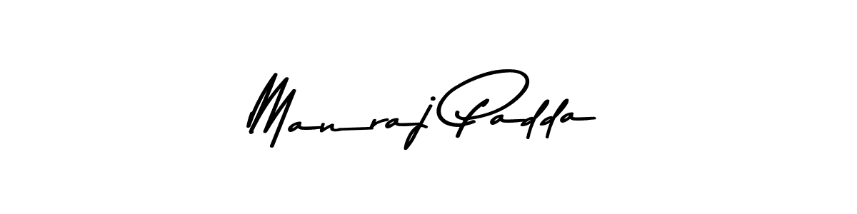 Design your own signature with our free online signature maker. With this signature software, you can create a handwritten (Asem Kandis PERSONAL USE) signature for name Manraj Padda. Manraj Padda signature style 9 images and pictures png