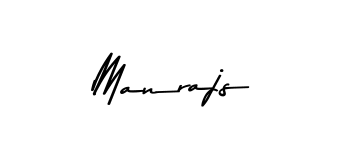 Create a beautiful signature design for name Manrajs. With this signature (Asem Kandis PERSONAL USE) fonts, you can make a handwritten signature for free. Manrajs signature style 9 images and pictures png