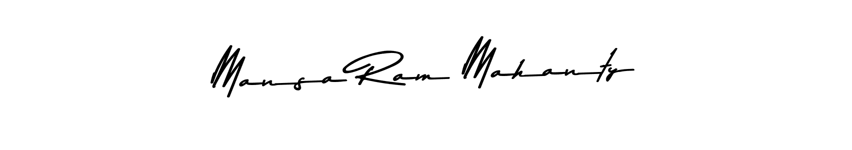 Make a beautiful signature design for name Mansa Ram Mahanty. With this signature (Asem Kandis PERSONAL USE) style, you can create a handwritten signature for free. Mansa Ram Mahanty signature style 9 images and pictures png