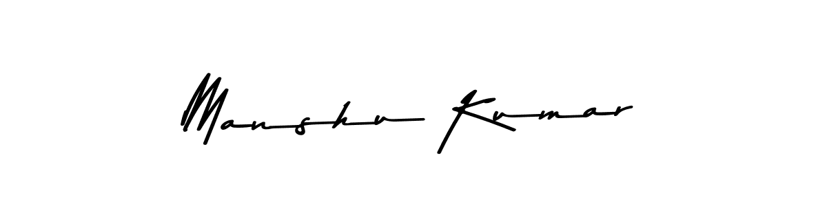 Make a beautiful signature design for name Manshu Kumar. With this signature (Asem Kandis PERSONAL USE) style, you can create a handwritten signature for free. Manshu Kumar signature style 9 images and pictures png