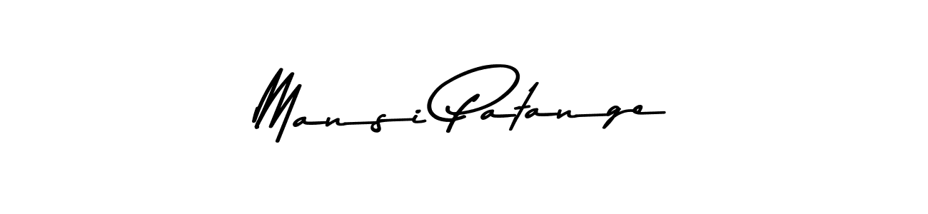 You should practise on your own different ways (Asem Kandis PERSONAL USE) to write your name (Mansi Patange) in signature. don't let someone else do it for you. Mansi Patange signature style 9 images and pictures png