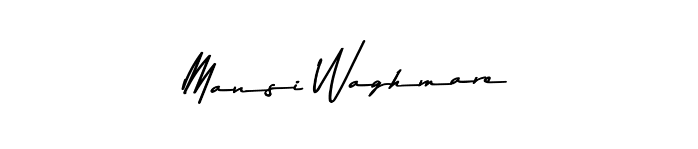 Mansi Waghmare stylish signature style. Best Handwritten Sign (Asem Kandis PERSONAL USE) for my name. Handwritten Signature Collection Ideas for my name Mansi Waghmare. Mansi Waghmare signature style 9 images and pictures png