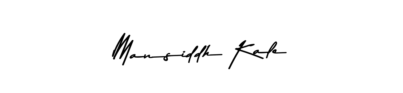 Also we have Mansiddh Kale name is the best signature style. Create professional handwritten signature collection using Asem Kandis PERSONAL USE autograph style. Mansiddh Kale signature style 9 images and pictures png