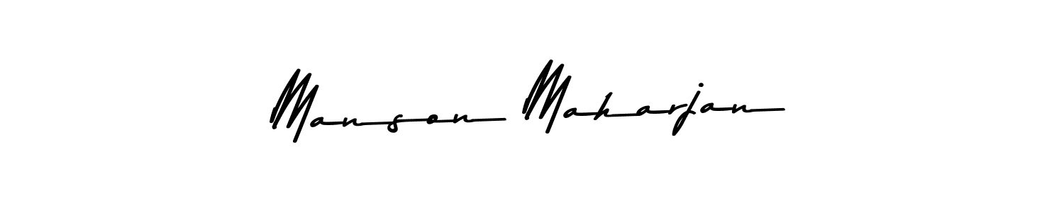 This is the best signature style for the Manson Maharjan name. Also you like these signature font (Asem Kandis PERSONAL USE). Mix name signature. Manson Maharjan signature style 9 images and pictures png