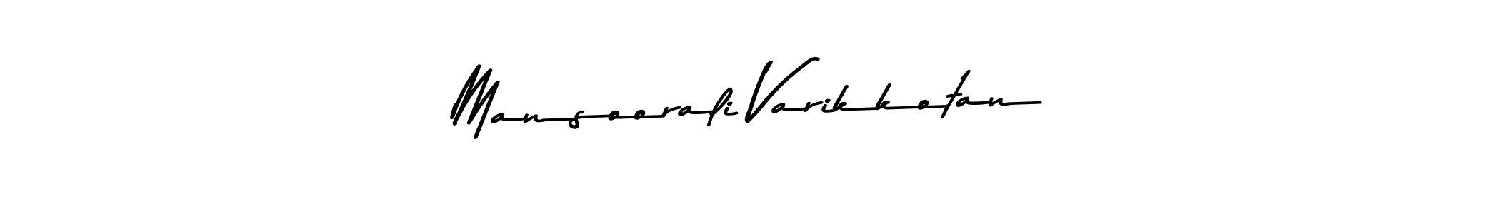 How to make Mansoorali Varikkotan signature? Asem Kandis PERSONAL USE is a professional autograph style. Create handwritten signature for Mansoorali Varikkotan name. Mansoorali Varikkotan signature style 9 images and pictures png