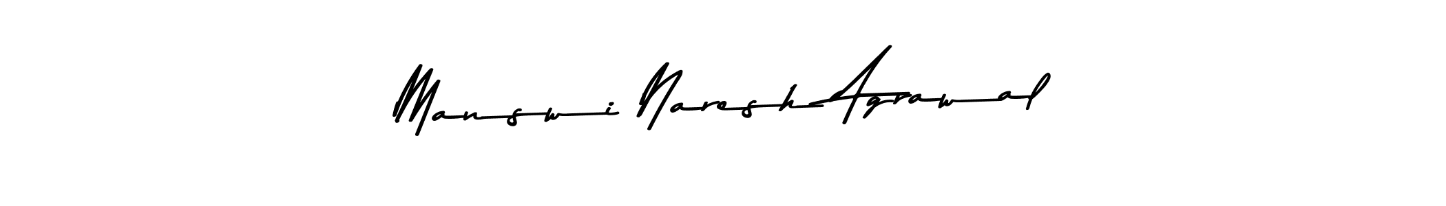 You should practise on your own different ways (Asem Kandis PERSONAL USE) to write your name (Manswi Naresh Agrawal) in signature. don't let someone else do it for you. Manswi Naresh Agrawal signature style 9 images and pictures png