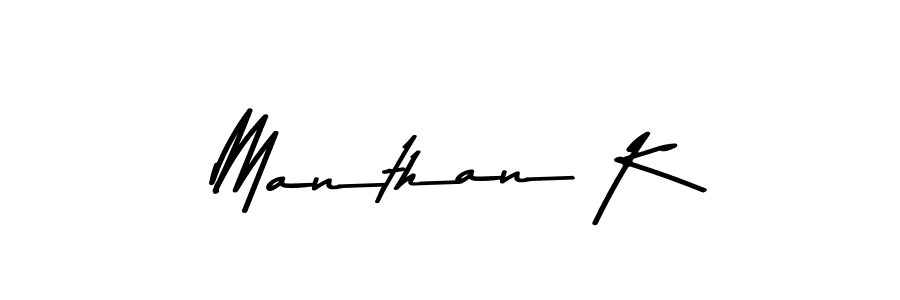 This is the best signature style for the Manthan K name. Also you like these signature font (Asem Kandis PERSONAL USE). Mix name signature. Manthan K signature style 9 images and pictures png