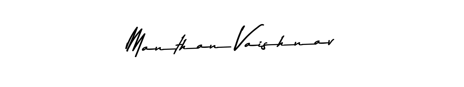 The best way (Asem Kandis PERSONAL USE) to make a short signature is to pick only two or three words in your name. The name Manthan Vaishnav include a total of six letters. For converting this name. Manthan Vaishnav signature style 9 images and pictures png