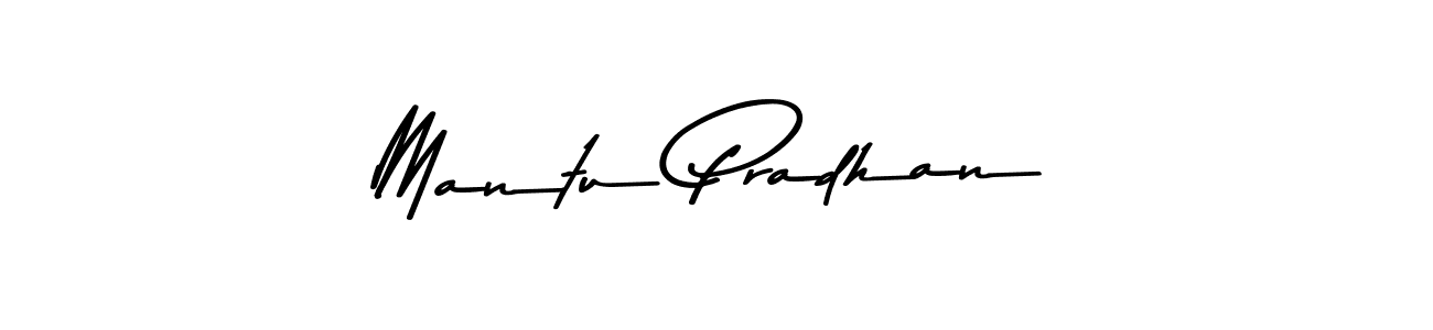 Design your own signature with our free online signature maker. With this signature software, you can create a handwritten (Asem Kandis PERSONAL USE) signature for name Mantu Pradhan. Mantu Pradhan signature style 9 images and pictures png