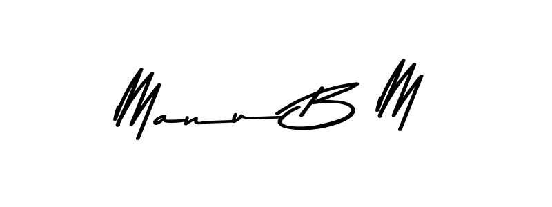 Also You can easily find your signature by using the search form. We will create Manu B M name handwritten signature images for you free of cost using Asem Kandis PERSONAL USE sign style. Manu B M signature style 9 images and pictures png