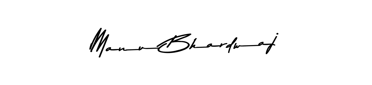 Design your own signature with our free online signature maker. With this signature software, you can create a handwritten (Asem Kandis PERSONAL USE) signature for name Manu Bhardwaj. Manu Bhardwaj signature style 9 images and pictures png