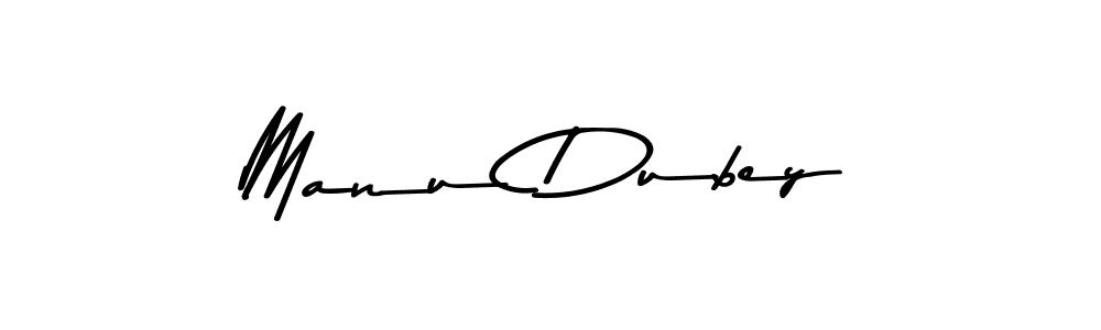 Use a signature maker to create a handwritten signature online. With this signature software, you can design (Asem Kandis PERSONAL USE) your own signature for name Manu Dubey. Manu Dubey signature style 9 images and pictures png