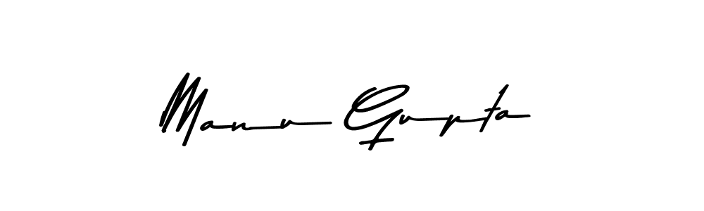 How to make Manu Gupta signature? Asem Kandis PERSONAL USE is a professional autograph style. Create handwritten signature for Manu Gupta name. Manu Gupta signature style 9 images and pictures png