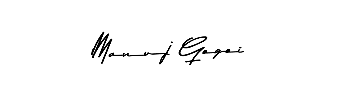 Also You can easily find your signature by using the search form. We will create Manuj Gogoi name handwritten signature images for you free of cost using Asem Kandis PERSONAL USE sign style. Manuj Gogoi signature style 9 images and pictures png
