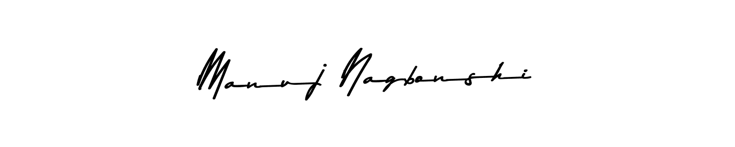 How to make Manuj Nagbonshi signature? Asem Kandis PERSONAL USE is a professional autograph style. Create handwritten signature for Manuj Nagbonshi name. Manuj Nagbonshi signature style 9 images and pictures png
