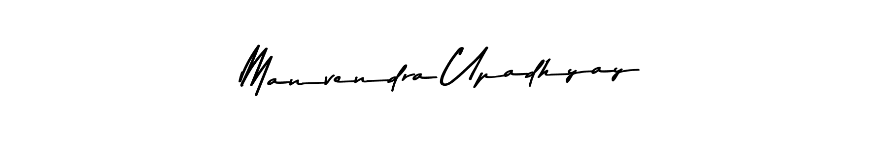 Design your own signature with our free online signature maker. With this signature software, you can create a handwritten (Asem Kandis PERSONAL USE) signature for name Manvendra Upadhyay. Manvendra Upadhyay signature style 9 images and pictures png