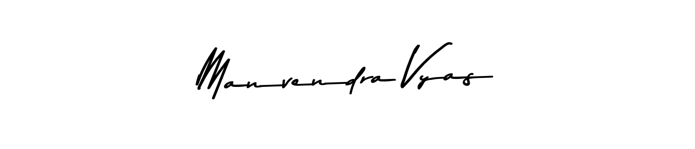 Manvendra Vyas stylish signature style. Best Handwritten Sign (Asem Kandis PERSONAL USE) for my name. Handwritten Signature Collection Ideas for my name Manvendra Vyas. Manvendra Vyas signature style 9 images and pictures png