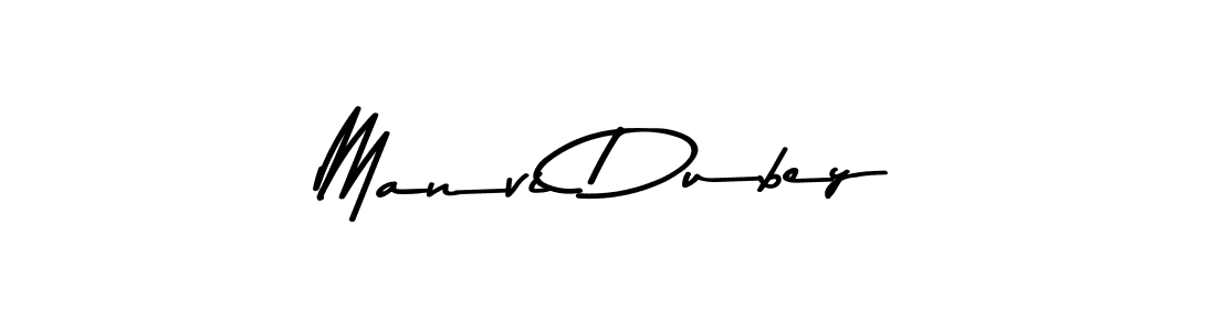 Design your own signature with our free online signature maker. With this signature software, you can create a handwritten (Asem Kandis PERSONAL USE) signature for name Manvi Dubey. Manvi Dubey signature style 9 images and pictures png
