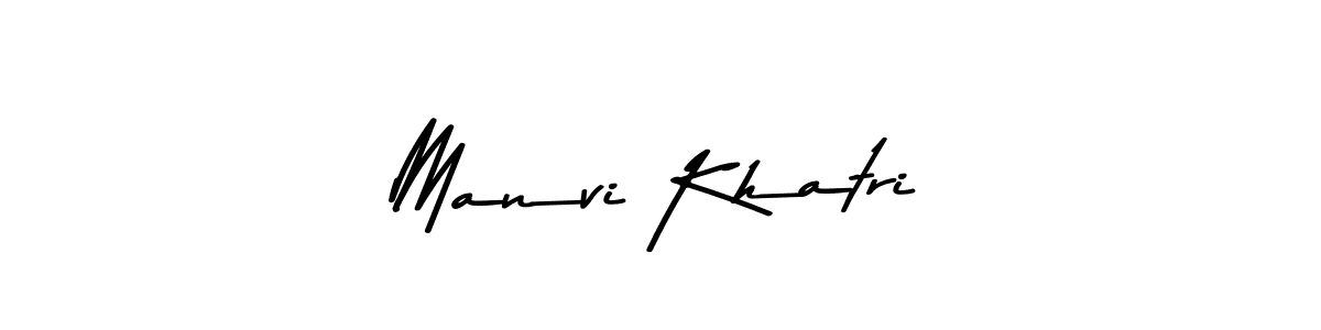 Use a signature maker to create a handwritten signature online. With this signature software, you can design (Asem Kandis PERSONAL USE) your own signature for name Manvi Khatri. Manvi Khatri signature style 9 images and pictures png