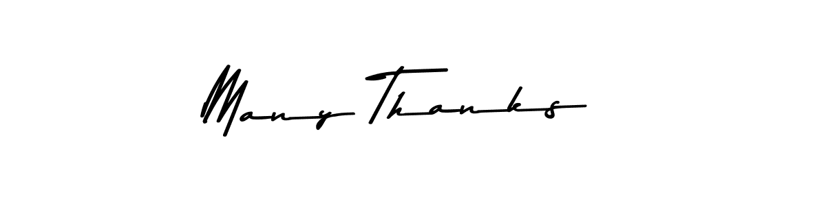 Similarly Asem Kandis PERSONAL USE is the best handwritten signature design. Signature creator online .You can use it as an online autograph creator for name Many Thanks!. Many Thanks! signature style 9 images and pictures png