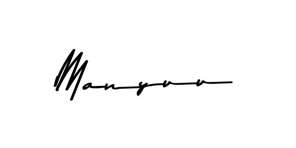 Also we have Manyuu name is the best signature style. Create professional handwritten signature collection using Asem Kandis PERSONAL USE autograph style. Manyuu signature style 9 images and pictures png