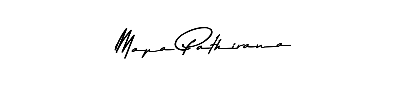 Use a signature maker to create a handwritten signature online. With this signature software, you can design (Asem Kandis PERSONAL USE) your own signature for name Mapa Pathirana. Mapa Pathirana signature style 9 images and pictures png
