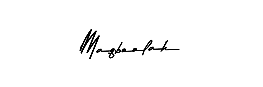 The best way (Asem Kandis PERSONAL USE) to make a short signature is to pick only two or three words in your name. The name Maqboolah include a total of six letters. For converting this name. Maqboolah signature style 9 images and pictures png