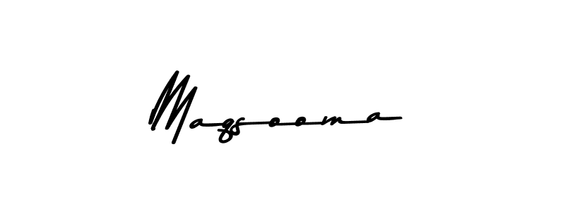 Create a beautiful signature design for name Maqsooma. With this signature (Asem Kandis PERSONAL USE) fonts, you can make a handwritten signature for free. Maqsooma signature style 9 images and pictures png