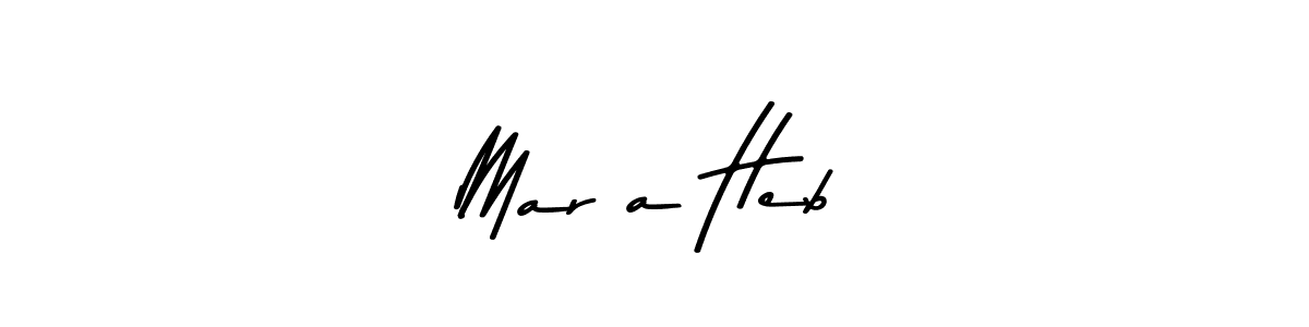 Design your own signature with our free online signature maker. With this signature software, you can create a handwritten (Asem Kandis PERSONAL USE) signature for name María Hebé. María Hebé signature style 9 images and pictures png