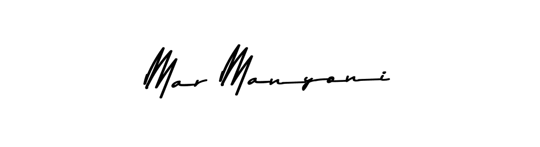 How to make Mar Manyoni signature? Asem Kandis PERSONAL USE is a professional autograph style. Create handwritten signature for Mar Manyoni name. Mar Manyoni signature style 9 images and pictures png