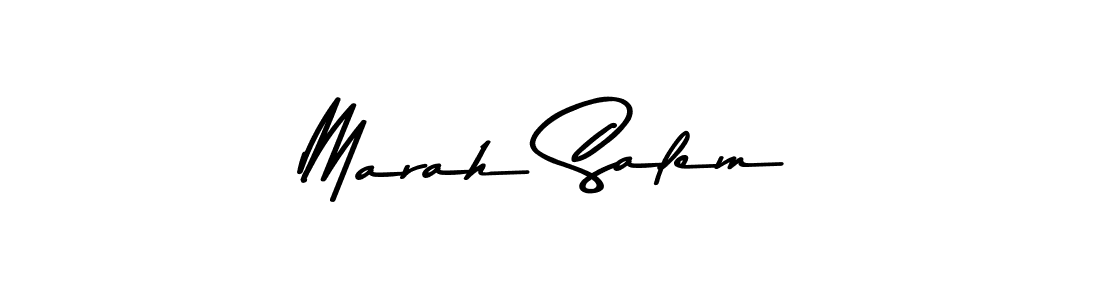 You should practise on your own different ways (Asem Kandis PERSONAL USE) to write your name (Marah Salem) in signature. don't let someone else do it for you. Marah Salem signature style 9 images and pictures png
